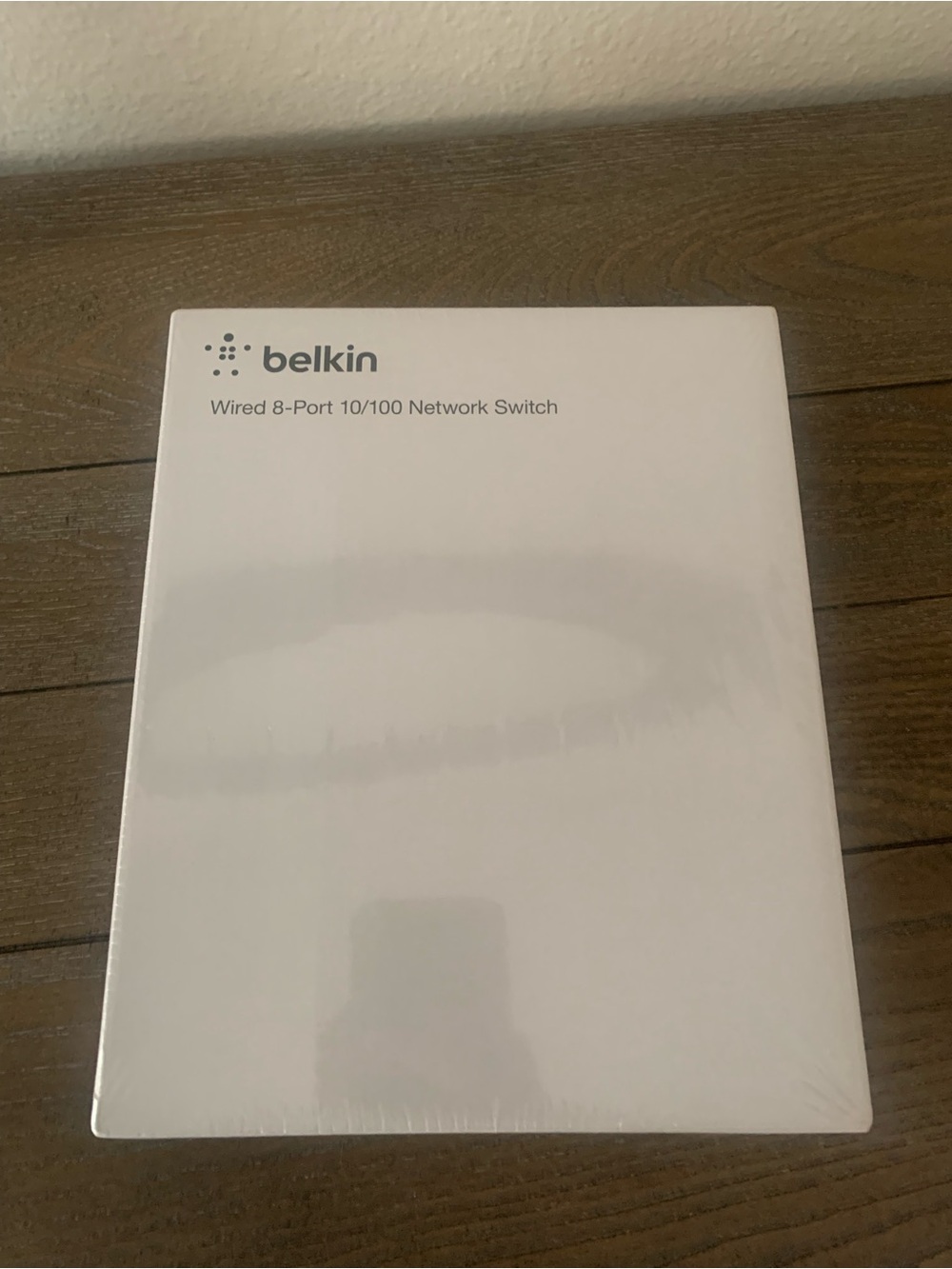 Belkin White Wired 8-Port 10/100 Network Switch - Compact Design